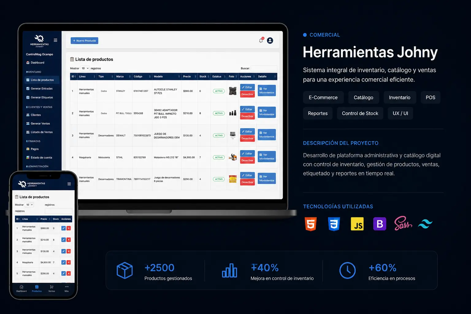Herramientas Jonnhy